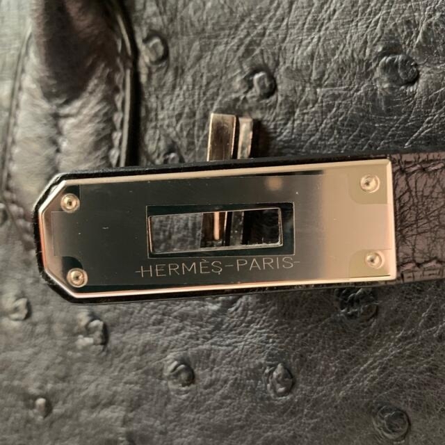 Hermes(エルメス)のエルメス　バーキン25オーストリッチ新品同様 レディースのバッグ(ハンドバッグ)の商品写真