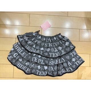 シャーリーテンプル(Shirley Temple)のシャーリーテンプル　スカート　ロゴ　新品未使用　120 フリル(スカート)