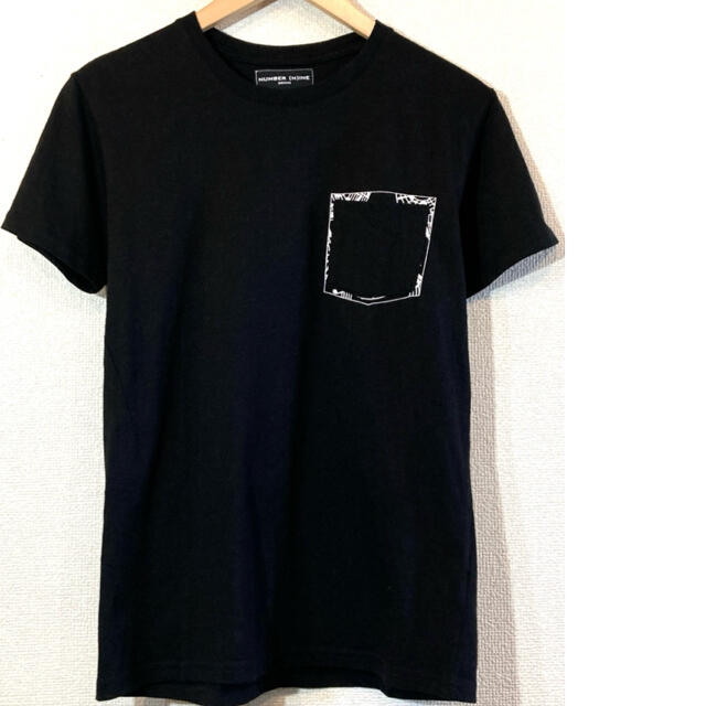 NUMBER(N)INE×NANO UNIVERSE★Tシャツ★ナンバーナイン黒 | フリマアプリ ラクマ