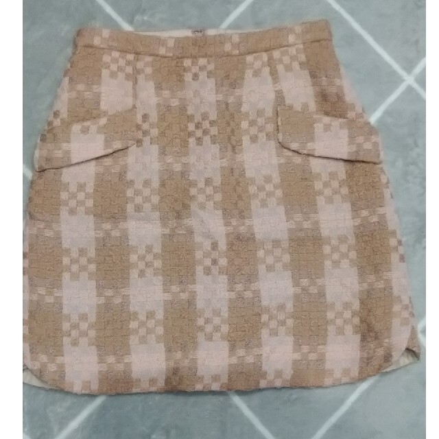 Rirandture(リランドチュール)のチェック台形スカート★リランドチュール レディースのスカート(ミニスカート)の商品写真