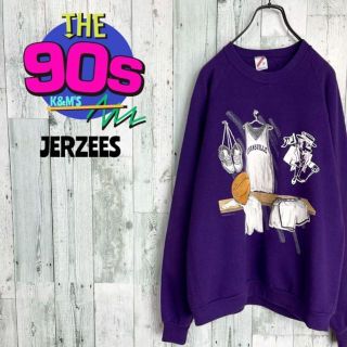 ジャージーズ(JERZEES)の90's JERZEES ジャージーズ　USA製　バスケットチームトレーナー(スウェット)