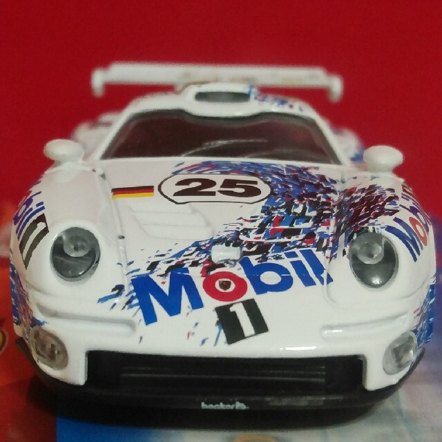 Porsche(ポルシェ)のPorsche911GT1  1/43スケールモデル(リユース) エンタメ/ホビーのおもちゃ/ぬいぐるみ(ミニカー)の商品写真