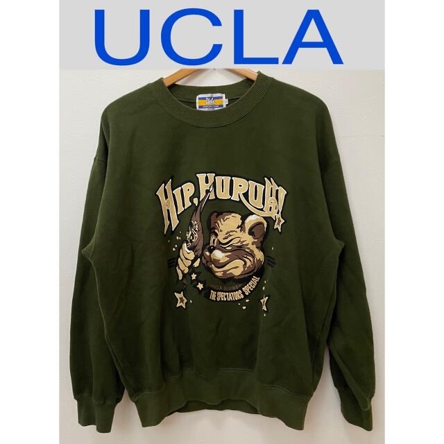 UCLAスウェット　マスコットJoe Bruin　カレッジロゴ　ビッグシルエット