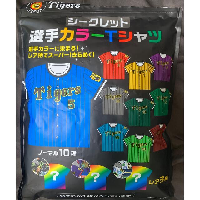 阪神タイガース(ハンシンタイガース)の阪神タイガース　シークレット選手カラーTシャツ　糸井7 スポーツ/アウトドアの野球(応援グッズ)の商品写真