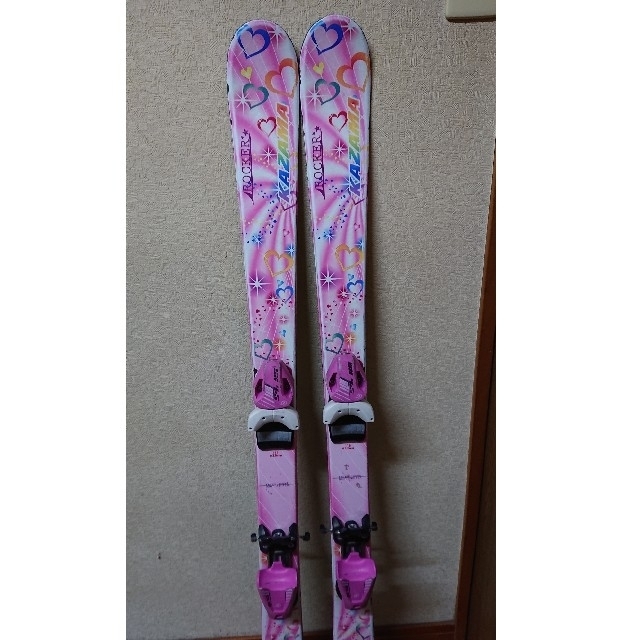 スキー板 kazama 116cm・ブーツ Hart 20cm スポーツ/アウトドアのスキー(板)の商品写真