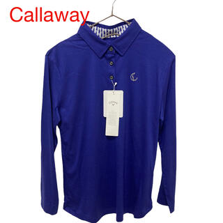キャロウェイ(Callaway)のCallaway キャロウェイ　レディース　長袖シャツ　タグ付き　美品　Sサイズ(ウエア)