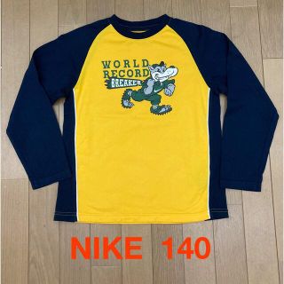 ナイキ(NIKE)のNIKE【ナイキ】7分袖ラグランＴシャツ ロンＴ140(Tシャツ/カットソー)