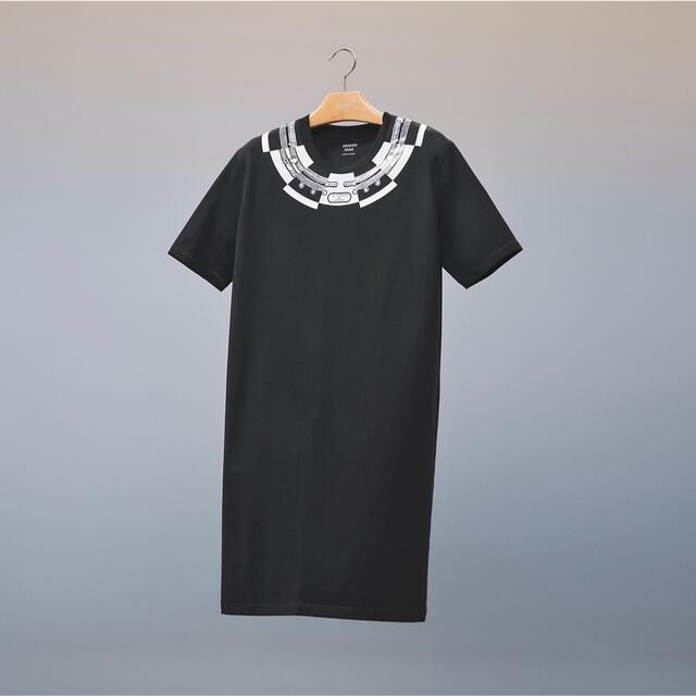 【新品】エルメス プリントTシャツドレス Tresor de Medor 34