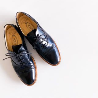 トッズ レースアップ ローファー/革靴(レディース)の通販 21点 | TOD'S 海外 トッズ TOD'S エナメル ウイングチップ ローファー/革靴