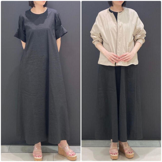 Theory luxe - theory luxe 秋カラー22SS Crunch ロングワンピース ...