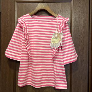 フランシュリッペ(franche lippee)のyukiemon ＊　ハニーボーダープルオーバー(Tシャツ(半袖/袖なし))