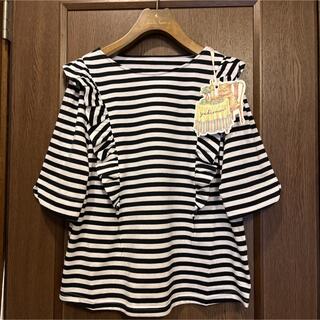 フランシュリッペ(franche lippee)のyukiemon ＊　ハニーボーダープルオーバー(Tシャツ(半袖/袖なし))