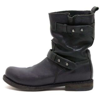 ラグアンドボーン(Rag & Bone)のrag & bone レザー ブーツ size38 ブラック ラグ&ボーン(ブーツ)