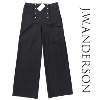 J.W.ANDERSON ジェー ダブリュー アンダーソン Cross Waist Pants クロスウエストデザインパンツ スラックス レディース ブラック TR0263PG1121999