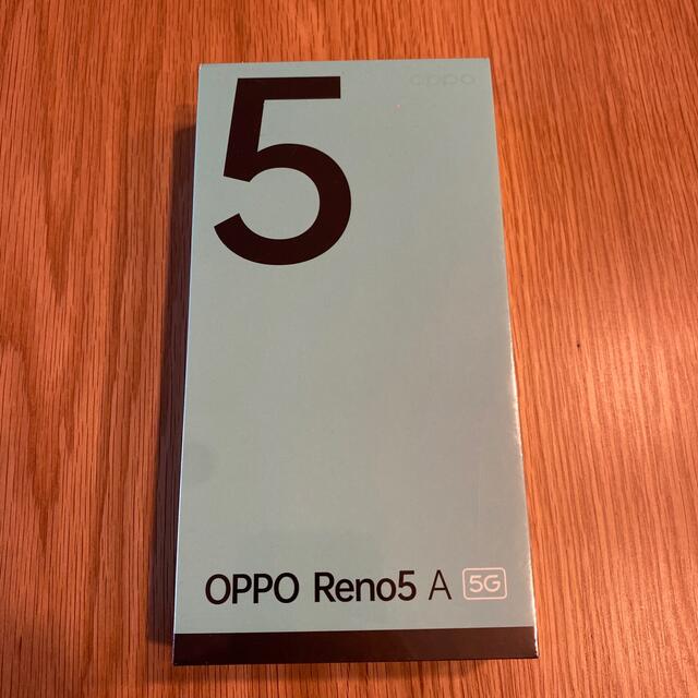 OPPO Reno5 A eSIM A103OP アイスブルー　ワイモバイル