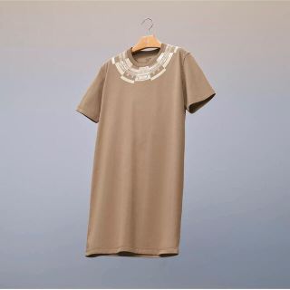 エルメス(Hermes)の【新品】エルメス プリントTシャツドレス Tresor de Medor 34(ミニワンピース)