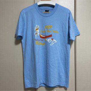 フルーツオブザルーム(FRUIT OF THE LOOM)のSCREEN STARS 80s USA製　両面プリントTee   size L(Tシャツ/カットソー(半袖/袖なし))