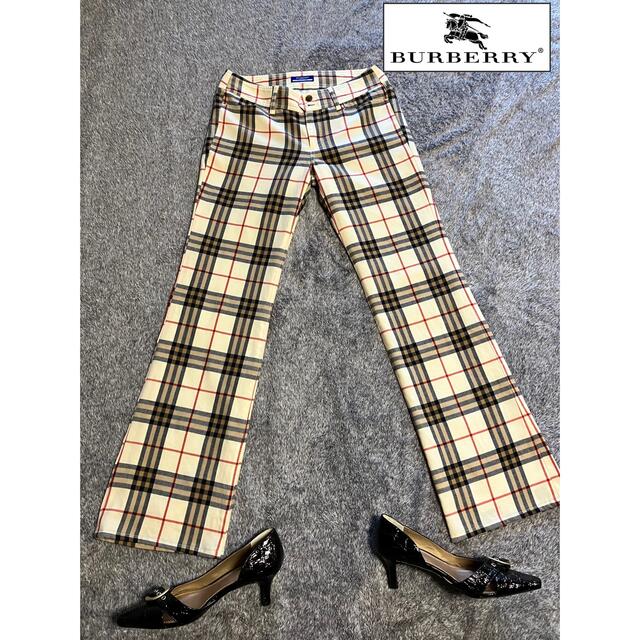 選ぶなら BURBERRY LONDON レディース ノバチェック パンツ | www