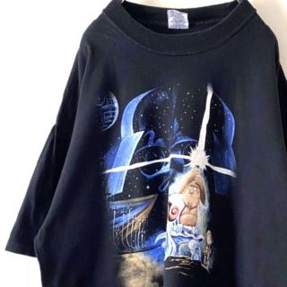 ジャージーズ(JERZEES)のジャージーズ ブルーハーベスト Tシャツ ブラック 黒色 XL 古着(Tシャツ/カットソー(半袖/袖なし))