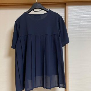 スコットクラブ(SCOT CLUB)の美品☆FENNEL ネイビーカットソー(カットソー(半袖/袖なし))