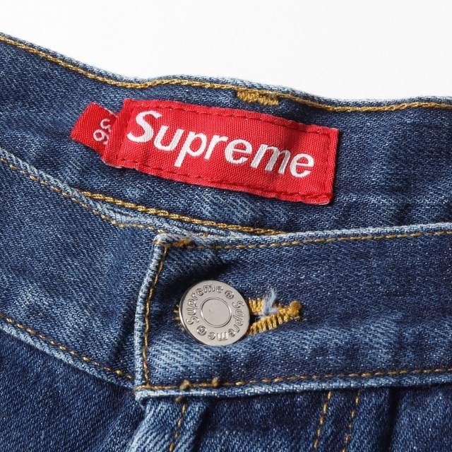 Supreme(シュプリーム)のSupreme シュプリーム パンツ リジッド スリム デニムパンツ Rigid Slim Jean インディゴ 36 ボトムス ジーンズ ジーパン 【メンズ】【中古】【R001】 メンズのパンツ(デニム/ジーンズ)の商品写真