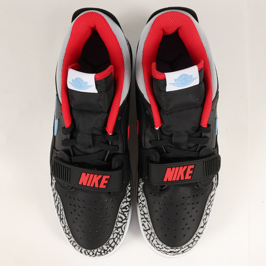 NIKE ナイキ AIR JORDAN LEGACY 312 LOW CHICAGO FLAG (CD7069-004) エアジョーダン レガシー 312 ロー ブラック ウルフグレー US9(27cm) スニーカー 【メンズ】【R001】