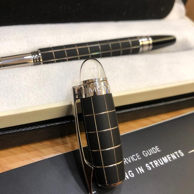 美品。MONTBLANC モンブラン ボールペン ブラックシルバーチェック レビュー高評価の商品！ 8160円 