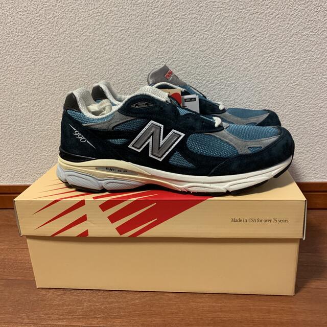 新品未使用 28cm NEW BALANCE M990TE3メンズ