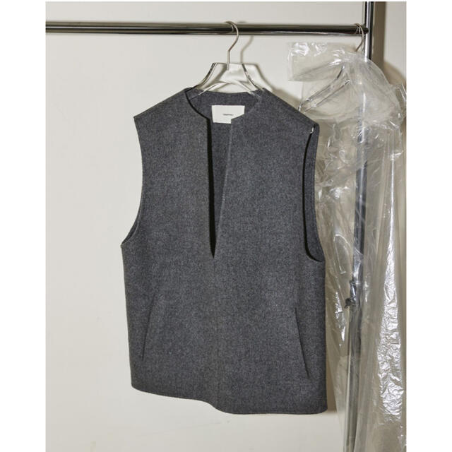 todayful Keyneck Wool Vest