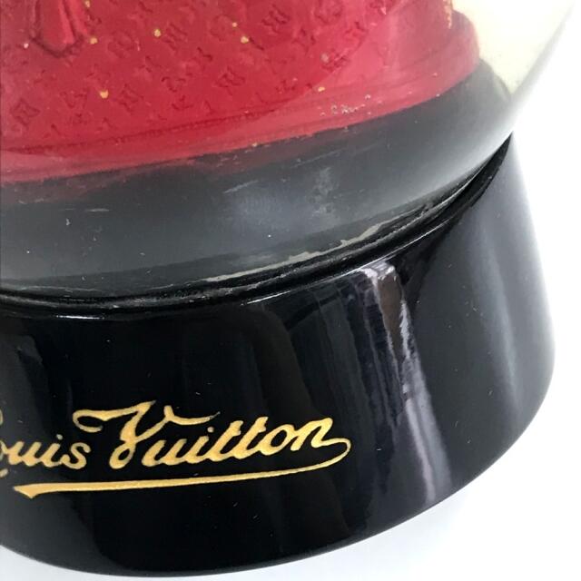 LOUIS VUITTON(ルイヴィトン)のルイヴィトン LOUIS VUITTON アルマ  スノーグローブ ノベルティ モノグラム インエリア 置物 スノードーム ガラス レッド エンタメ/ホビーの美術品/アンティーク(彫刻/オブジェ)の商品写真