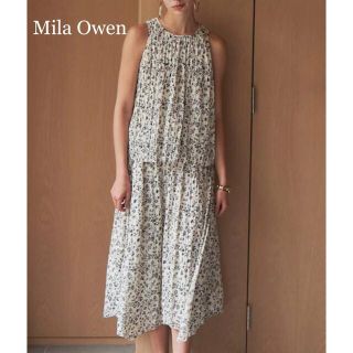 ミラオーウェン(Mila Owen)のMila Owen ワッシャープリーツノースリーブセットアップ(ロングワンピース/マキシワンピース)