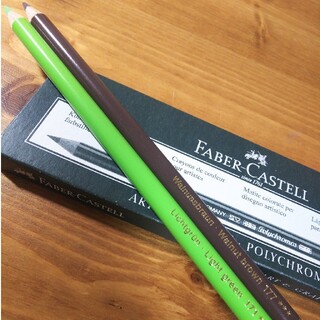 ファーバーカステル(FABER-CASTELL)の新品ファイバーカステル ポリクロモス色鉛筆2本(色鉛筆)