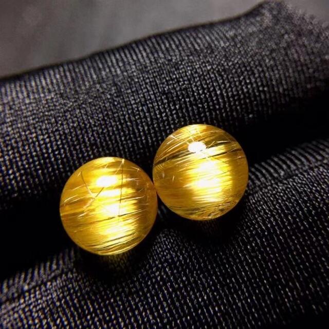 ⭐︎【天然】タイチンクオーツ 丸玉 8.4mm-
