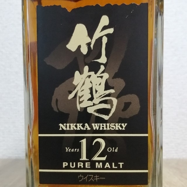 ニッカ　竹鶴12年　ピュアモルト　660ml40%　未開栓　箱なし③