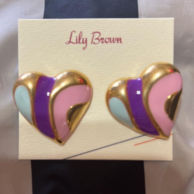 Lily Brown(リリーブラウン)のリリーブラウン　ピアス　未使用 レディースのアクセサリー(ピアス)の商品写真