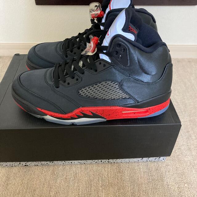 NIKE AIR JORDAN5 レトロ　サタン　ブレッド