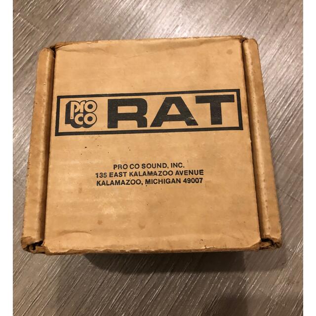 proco rat black face 88年 楽器のギター(エフェクター)の商品写真