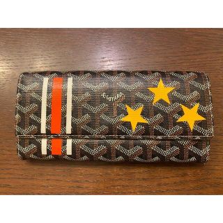 ゴヤール(GOYARD)の中古美品　ゴヤール　長財布　マーカージュ　仕様　goyard 箱付き(財布)