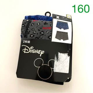 ディズニー(Disney)の新品☆ Disney ミッキー 前開き ボクサーブリーフ 2枚組（160cm）(下着)