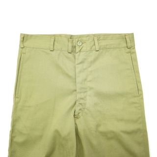 デッドストック 40s ビンテージ カナダ軍 パンツ チノパン ミリタリー 古着(チノパン)