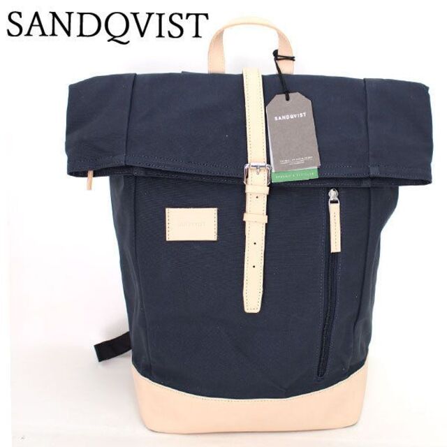 新品 SANDQVIST ロールトップ バックパック サンドクヴィスト ...