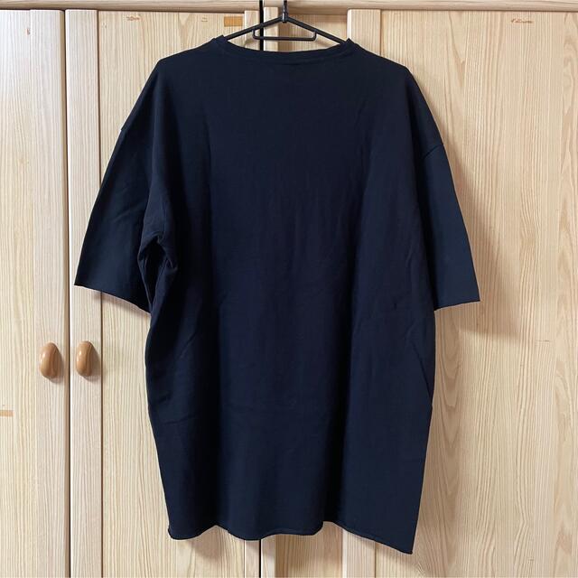 ZARA(ザラ)の新品未使用 ZARA 黒 トップス Tシャツ ビックTシャツ ユニクロ GU メンズのトップス(Tシャツ/カットソー(半袖/袖なし))の商品写真