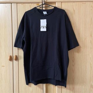 ザラ(ZARA)の新品未使用 ZARA 黒 トップス Tシャツ ビックTシャツ ユニクロ GU(Tシャツ/カットソー(半袖/袖なし))