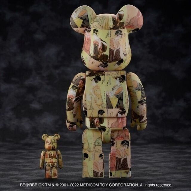 Be@rbrick 喜多川歌麿 両国橋の上下 ukiyoe ベアブリック