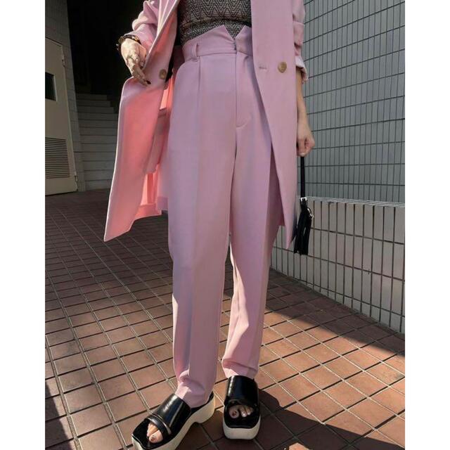 NOTCH TAPERED PANTS ピンク M cachnhiethailam.com