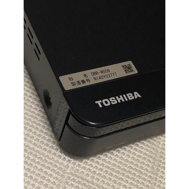 TOSHIBA REGZA ブルーレイレコーダー DBR-W509