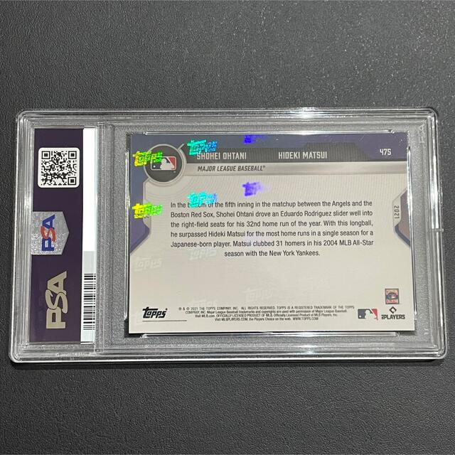 2021 TOPPS NOW 大谷翔平　松井秀喜  PSA10