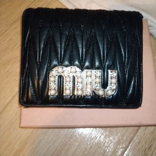 ミュウミュウ(miumiu)のMIUMIU マテラッセ 財布(財布)