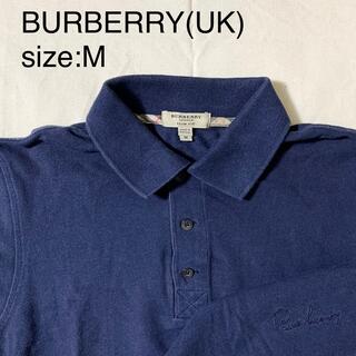 バーバリー(BURBERRY)のBURBERRY(UK)ビンテージコットンカノコポロシャツ(ポロシャツ)
