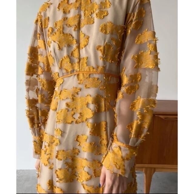 CLANE - FLOW FLOWER JACQUARD ONE PIECE クラネ の通販 by t's shop